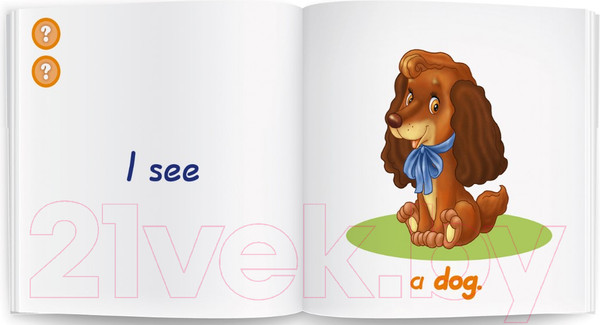 Изображение товара Набор развивающих книг Знаток Начинаем читать по-английски вместе с Говорящей ручкой /ZP-40078