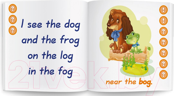 Изображение товара Набор развивающих книг Знаток Начинаем читать по-английски вместе с Говорящей ручкой /ZP-40078