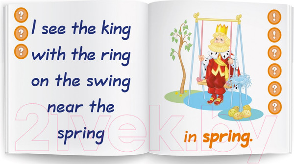 Изображение товара Набор развивающих книг Знаток Начинаем читать по-английски вместе с Говорящей ручкой /ZP-40078