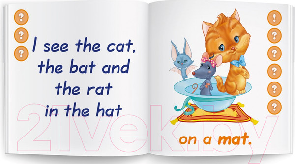 Изображение товара Набор развивающих книг Знаток Начинаем читать по-английски вместе с Говорящей ручкой /ZP-40078