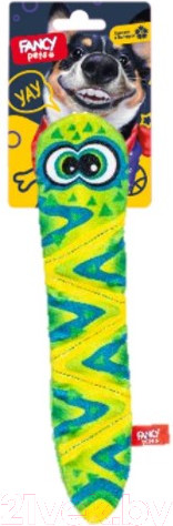 Изображение товара Игрушка для собак Fancy Pets Змейка Пискля / FPS21