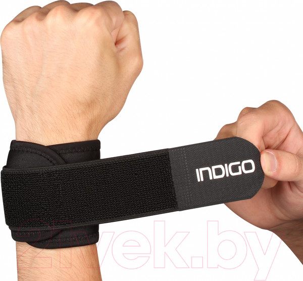 Изображение товара Суппорт запястья Indigo Sport IN215 (черный)