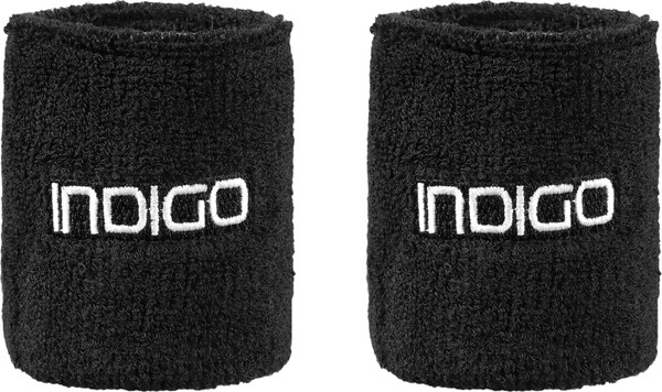 Изображение товара Комплект напульсников Indigo Sport IN266 (черный)