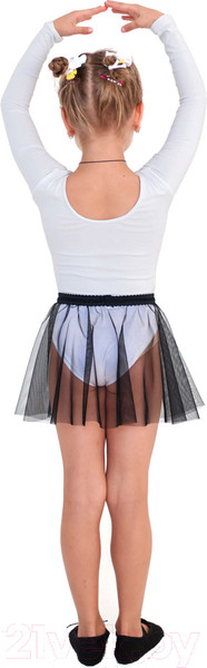 Изображение товара Юбка для художественной гимнастики Indigo Sport SM-081 (р-р 36-38, черный)