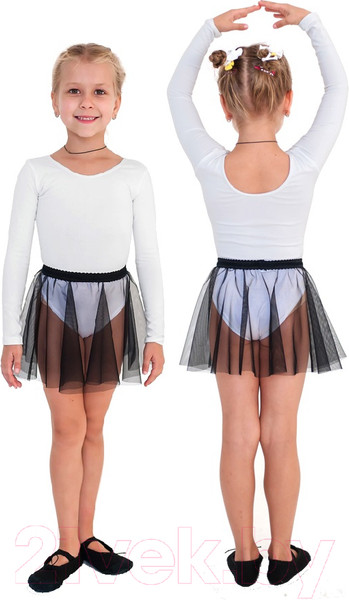 Изображение товара Юбка для художественной гимнастики Indigo Sport SM-081 (р-р 40-42, черный)