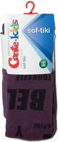 Изображение товара Колготки детские Conte Kids Sof-Tiki 530 (р.140-146, баклажан)