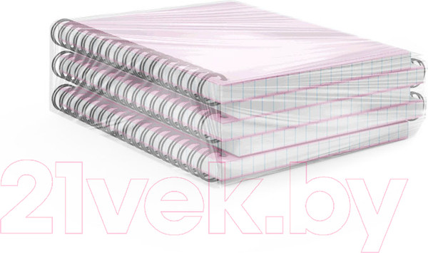 Изображение товара Тетрадь Erich Krause Candy / 54116 (80л, розовый перламутр)