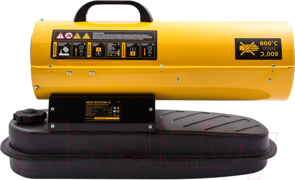 Изображение товара Тепловая пушка дизельная Denzel DHG-10 (96481)