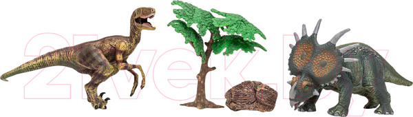 Изображение товара Набор фигурок коллекционных Masai Mara Динозавры и драконы для детей. Мир динозавров / MM206-017