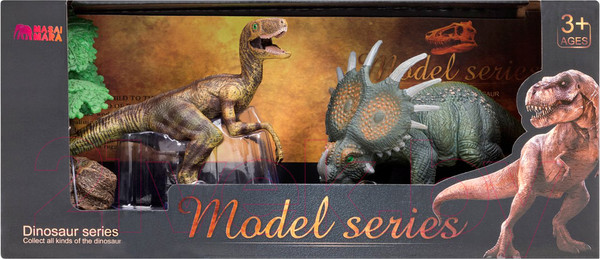 Изображение товара Набор фигурок коллекционных Masai Mara Динозавры и драконы для детей. Мир динозавров / MM206-017