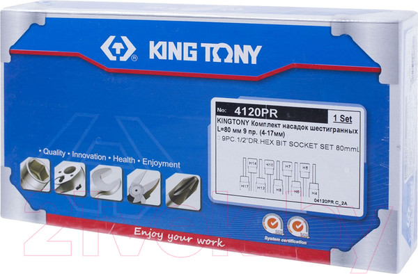 Изображение товара Набор бит King TONY 4120PR