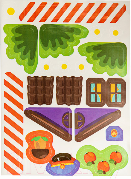 Изображение товара Конструктор Десятое королевство Веселый паровозик / 3908