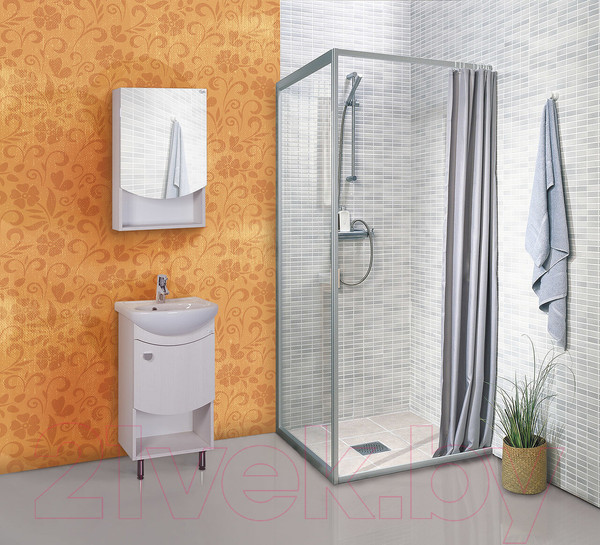 Изображение товара Тумба с умывальником Onika Селена 45.01 + Азов (104505 + 1WH112449)