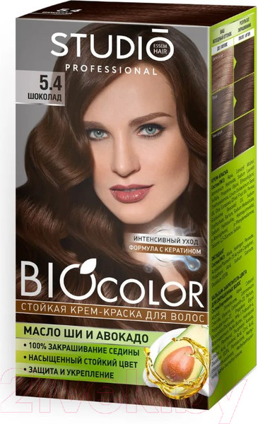 Изображение товара Крем-краска для волос Studio Professional BIOcolor 5.4 (шоколад)
