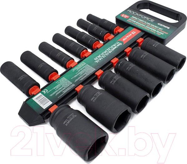 Изображение товара Набор головок слесарных RockForce RF-4137MPB