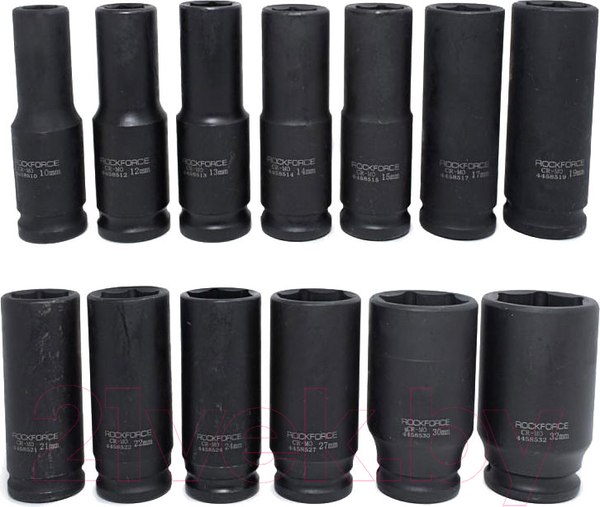 Изображение товара Набор головок слесарных RockForce RF-4137MPB
