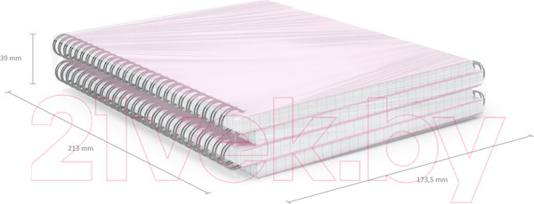 Изображение товара Тетрадь Erich Krause Candy / 54111 (80л, клетка)