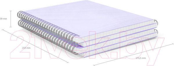 Изображение товара Тетрадь Erich Krause Candy / 54166 (80л, клетка)