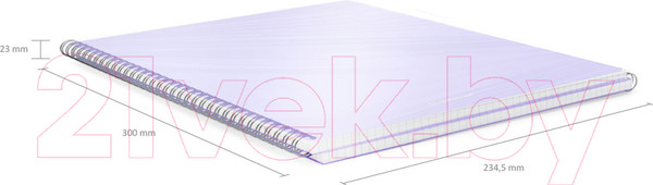 Изображение товара Тетрадь Erich Krause Candy / 54167 (80л, клетка)