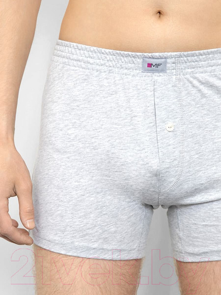 Изображение товара Трусы мужские Mark Formelle 411152 (р-р 98-108, серый меланж 4306-А)