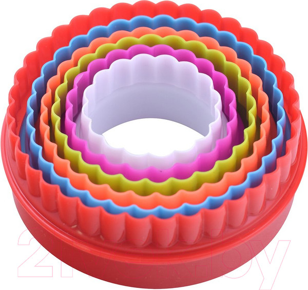 Изображение товара Набор форм для печенья Мультидом Круг / MS8-84