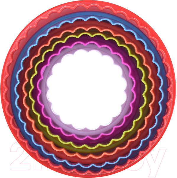 Изображение товара Набор форм для печенья Мультидом Круг / MS8-84