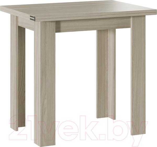 Обеденный стол Стендмебель Кухонный Раскладной (ясень шимо светлый)