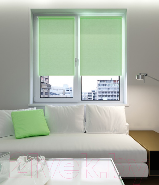 Изображение товара Рулонная штора LEGRAND Декор 114x175 / 58 079 238 (мятный)