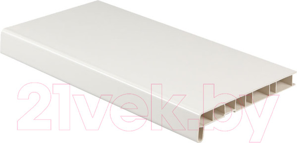 Изображение товара Подоконник Crystallit Премиум 100x1400 (белый глянец)