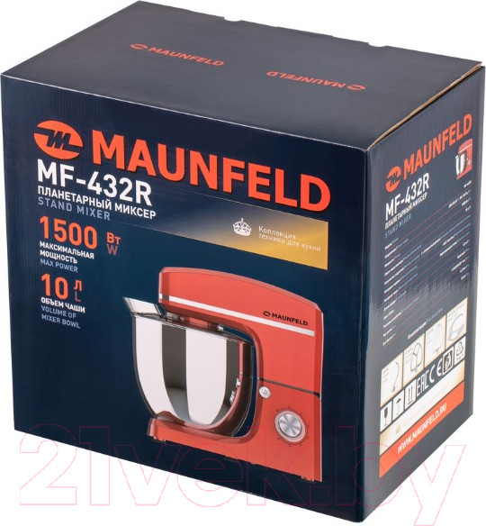 Изображение товара Миксер стационарный Maunfeld MF-432R