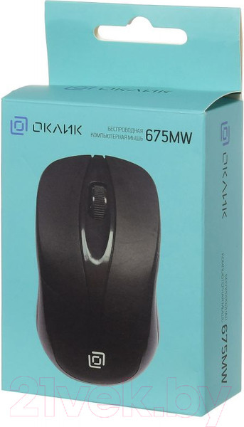 Изображение товара Мышь Оклик 675MW (черный)