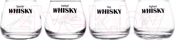 Изображение товара Набор стаканов Luminarc Регионы Шотландии Q3171 (4шт)