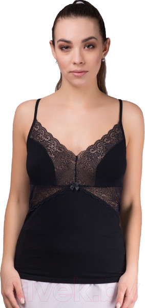 Изображение товара Майка пижамная Verally 353-1 (р.170,176-96-102, черный)