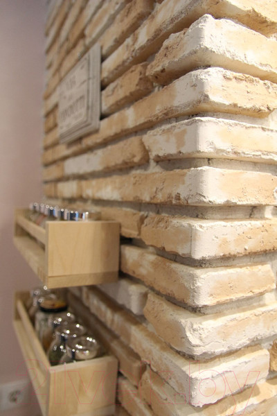 Изображение товара Декоративный камень бетонный Феодал Кирпич византийский 23.14.Р