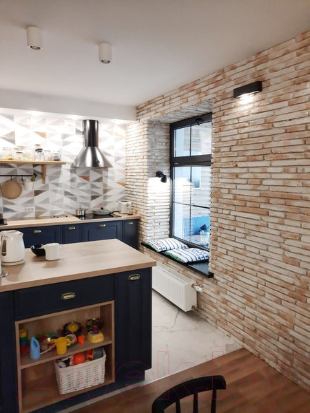 Изображение товара Декоративный камень бетонный Феодал Кирпич византийский 23.14.Р