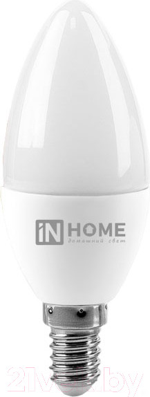 Изображение товара Лампа INhome LED-Свеча-VC 11Вт 230В Е14 3000К 1050Лм / 4690612020464