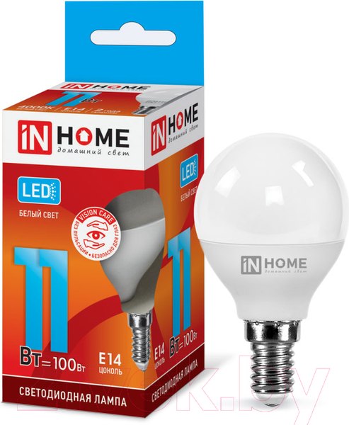 Изображение товара Лампа INhome LED-Шар-VC / 4690612020594