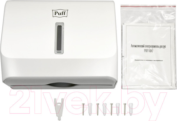 Изображение товара Диспенсер Puff 5130 (белый)