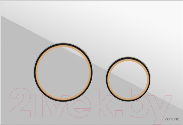 Изображение товара Кнопка для инсталляции Cersanit Twins 63535