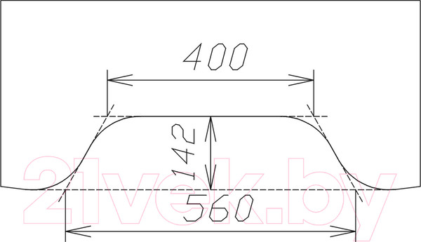 Изображение товара Компьютерный стол Сокол-Мебель КСТ-19 (белый)