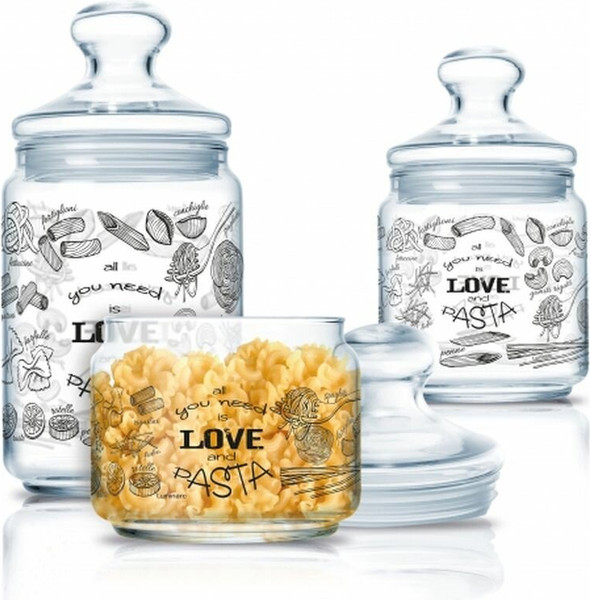 Изображение товара Набор емкостей для хранения Luminarc Love Pasta Plano Q4111 (3шт)
