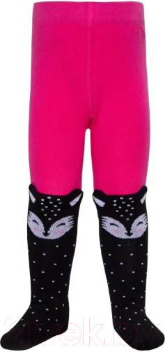Изображение товара Колготки детские Conte Kids Tip-Top 573 (р.104-110, черный/фуксия)