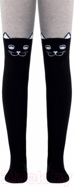 Изображение товара Колготки детские Conte Kids Tip-Top 466 (р.150-152, черный/серый)