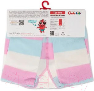 Изображение товара Колготки детские Conte Kids Tip-Top 581 (р.62-74, молочный)