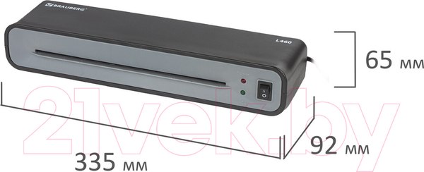 Изображение товара Ламинатор Brauberg L460 A4 / 531016