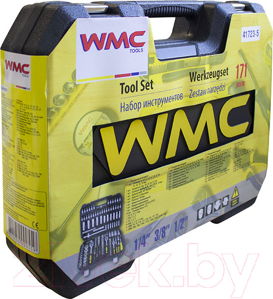Изображение товара Универсальный набор инструментов WMC Tools 41723-5(48168)