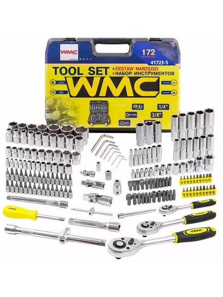 Изображение товара Универсальный набор инструментов WMC Tools 41723-5(48168)