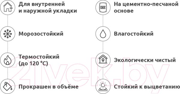 Изображение товара Декоративный камень бетонный Феодал Каменистый пласт 01.03.Р