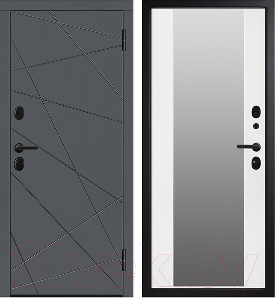 Изображение товара Входная дверь Металюкс M602 Z (96x205, правая)