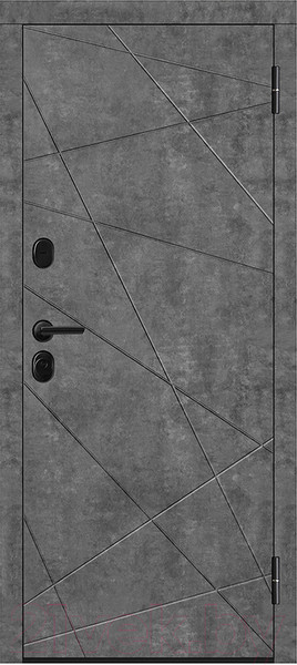 Изображение товара Входная дверь Металюкс M602/2 Z (96x205, правая)